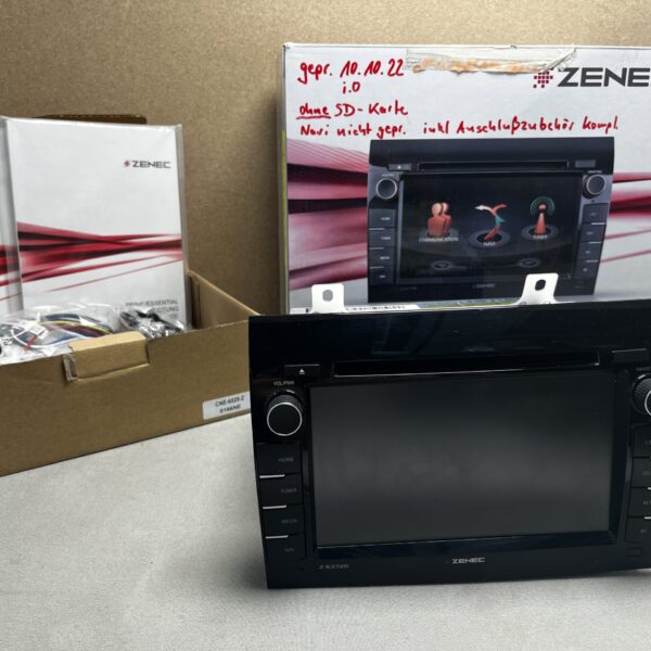 Zenec Z-3726 Naviceiver Fiat Ducato