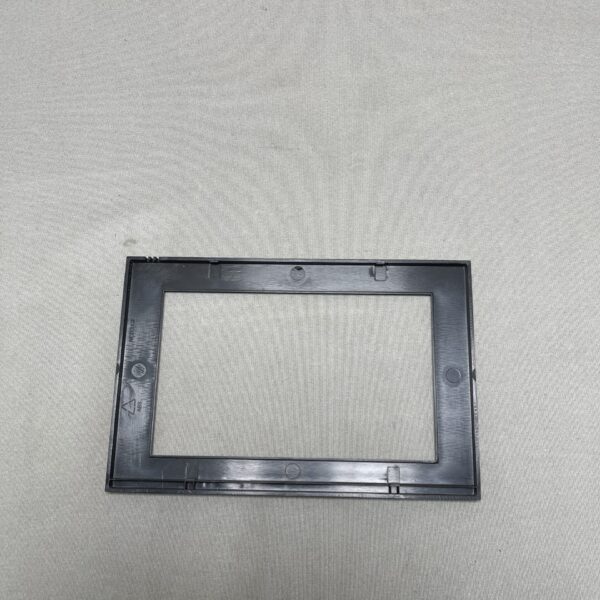 Rahmen schwarz für Bedienpanel 19,5x13cm