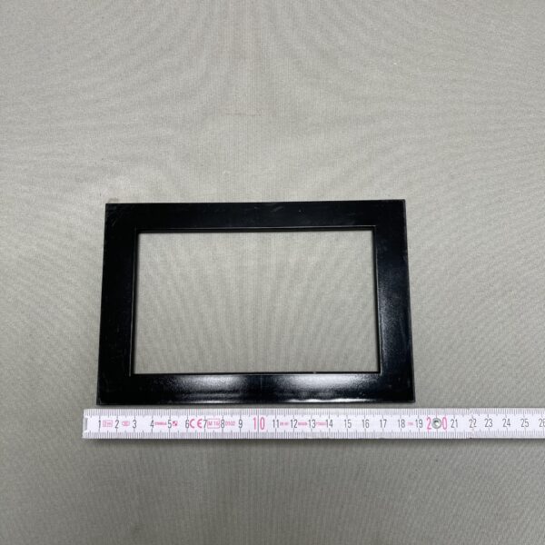 Rahmen schwarz für Bedienpanel 19,5x13cm