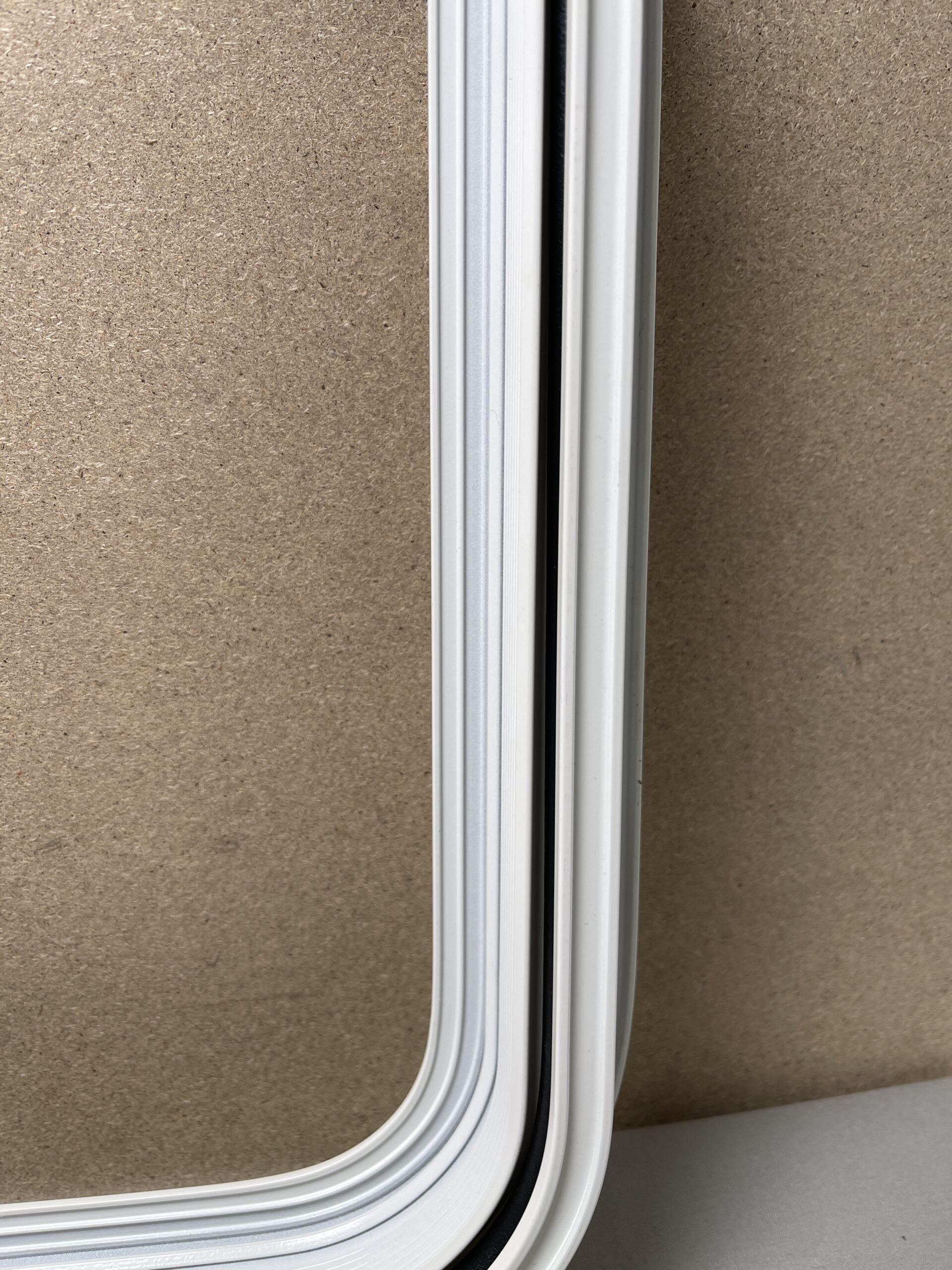 Alu-Klappenrahmen für Serviceklappe 800x430mm weiß