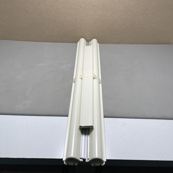 Dometic Mini-Doppelkassettenrollo 750x540mm RAL 1013 weiß