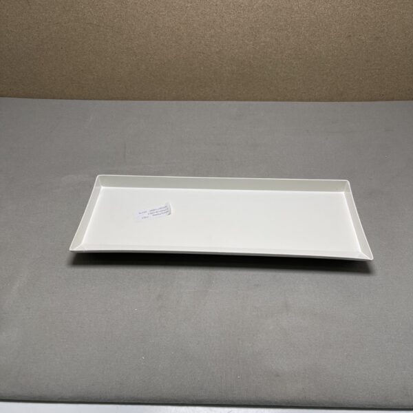 Plastikschale weiß (Galleno Plastica) 14,5 x 35,5 cm