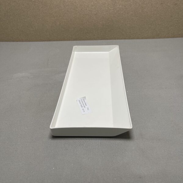 Plastikschale weiß (Galleno Plastica) 14,5 x 35,5 cm