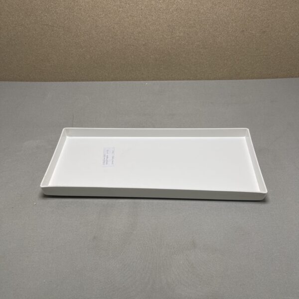 Plastikschale weiß (Galleno Plastica) 15,5 x 35,5 cm