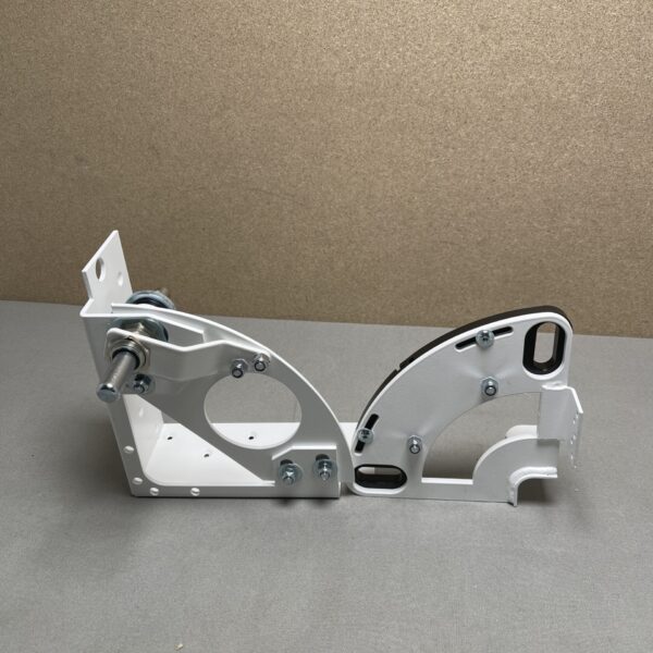 Verriegelungssystem für Dreh Toilette weiß