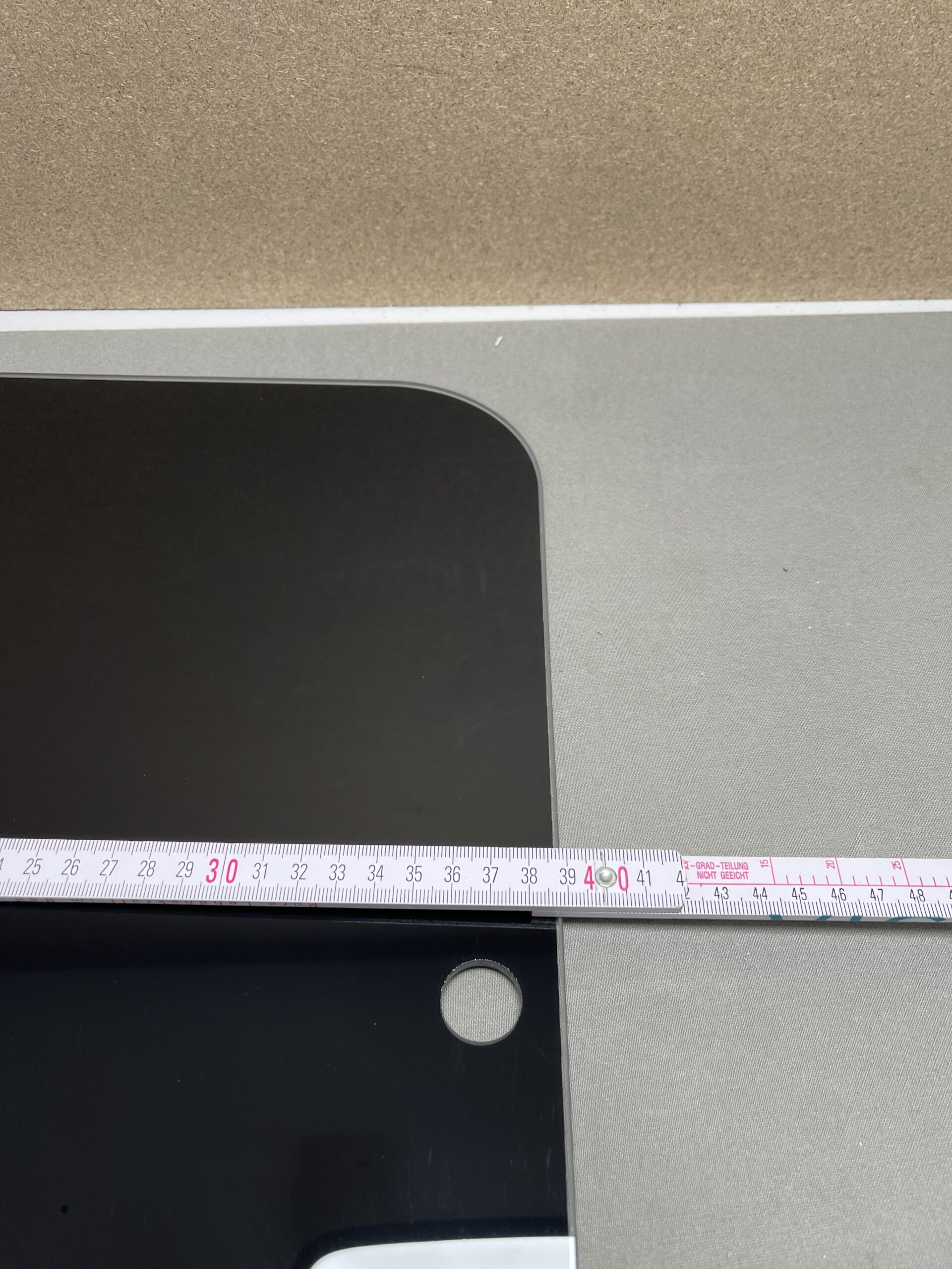 Dometic Glasabdeckung 3-Flamm-Kocher schwarz