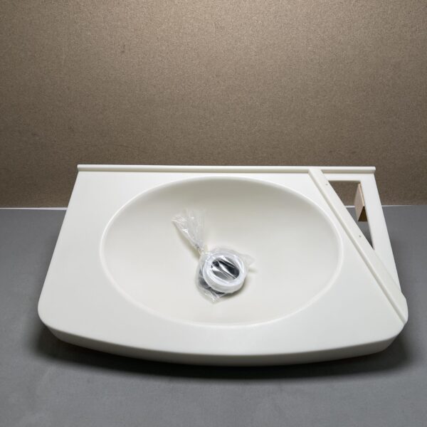 Waschbecken Mineralstoff weiß