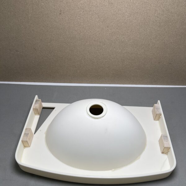 Waschbecken Mineralstoff weiß