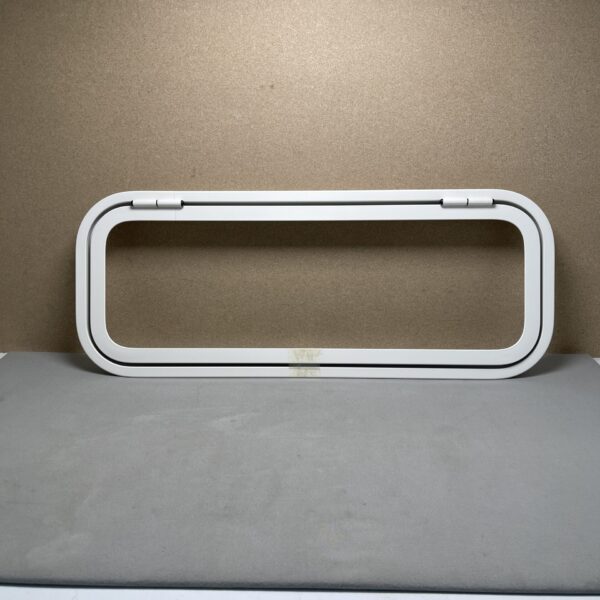 Mekuwa Klappenrahmen für Serviceklappe Alu pulverbeschichtet 800x300