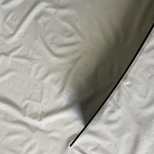 Götzmann Blende gebogen schwarz 52 x 15 cm