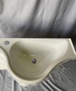 Galleno Plastica Waschtisch Waschbecken rechts 910x300x810 mm weiß Wohnmobil