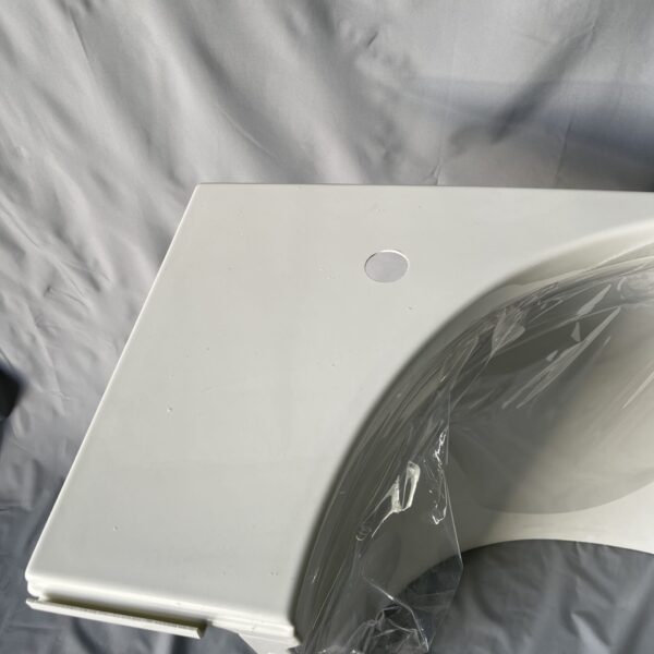 Galleno Plastica Eckbereich Waschraum weiß