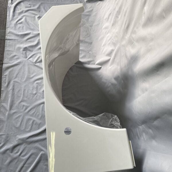 Galleno Plastica Eckbereich Waschraum weiß