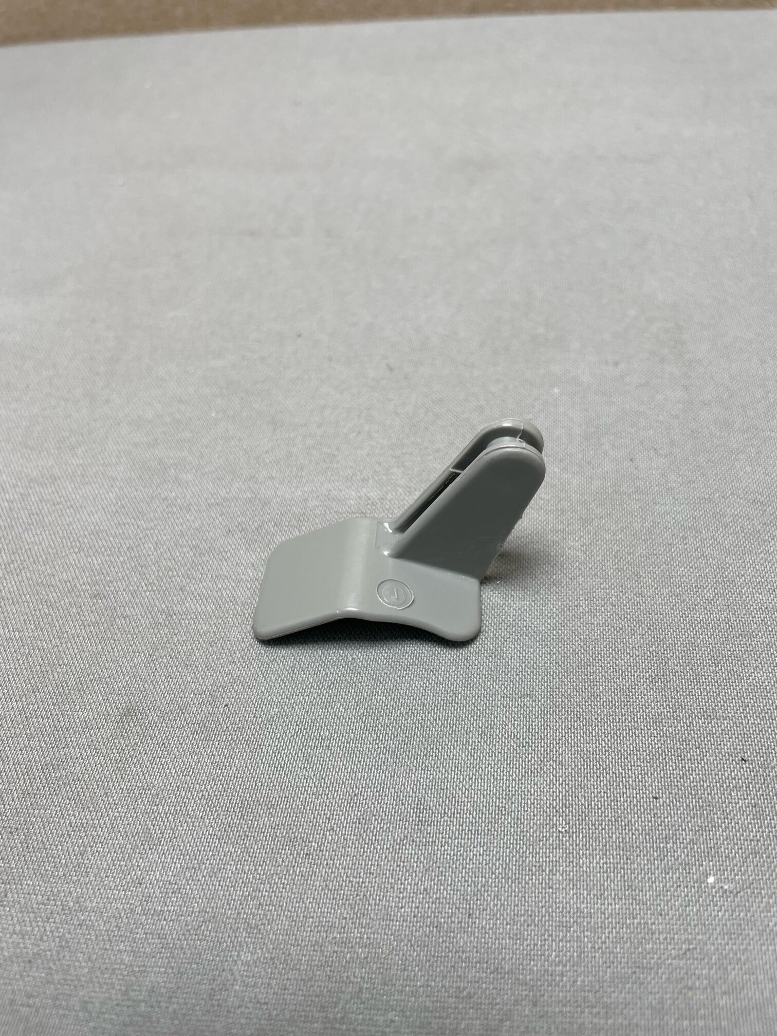 Kühlschrankverriegelung Verschluss halb, grau