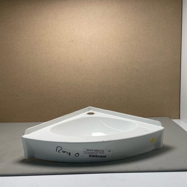 Eckwaschbecken 90°, weiß, RAL 9101, 380 x 380mm