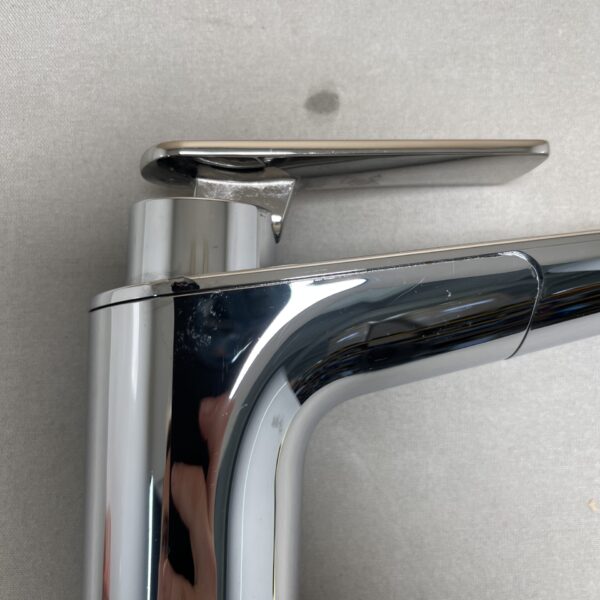 Wasserhahn verchromt mit Anschlussschläuchen, für Wohnmobil