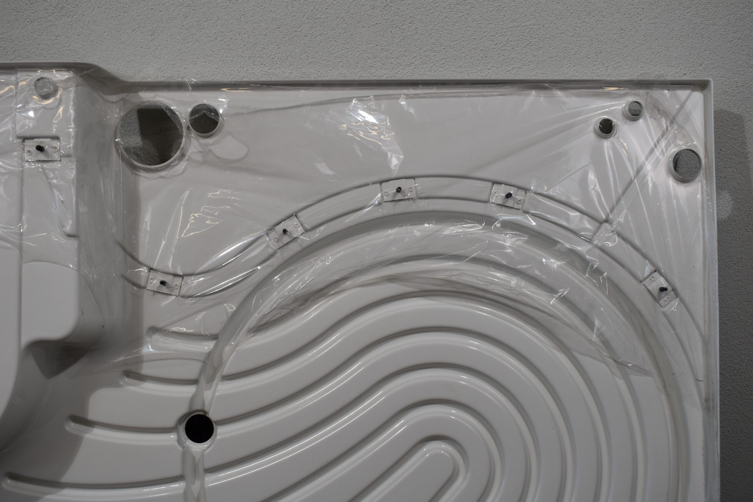 Duschwanne Eura Mobil 1287 x 885 mm CRE/ABS Galleno Plastic – Bild 4