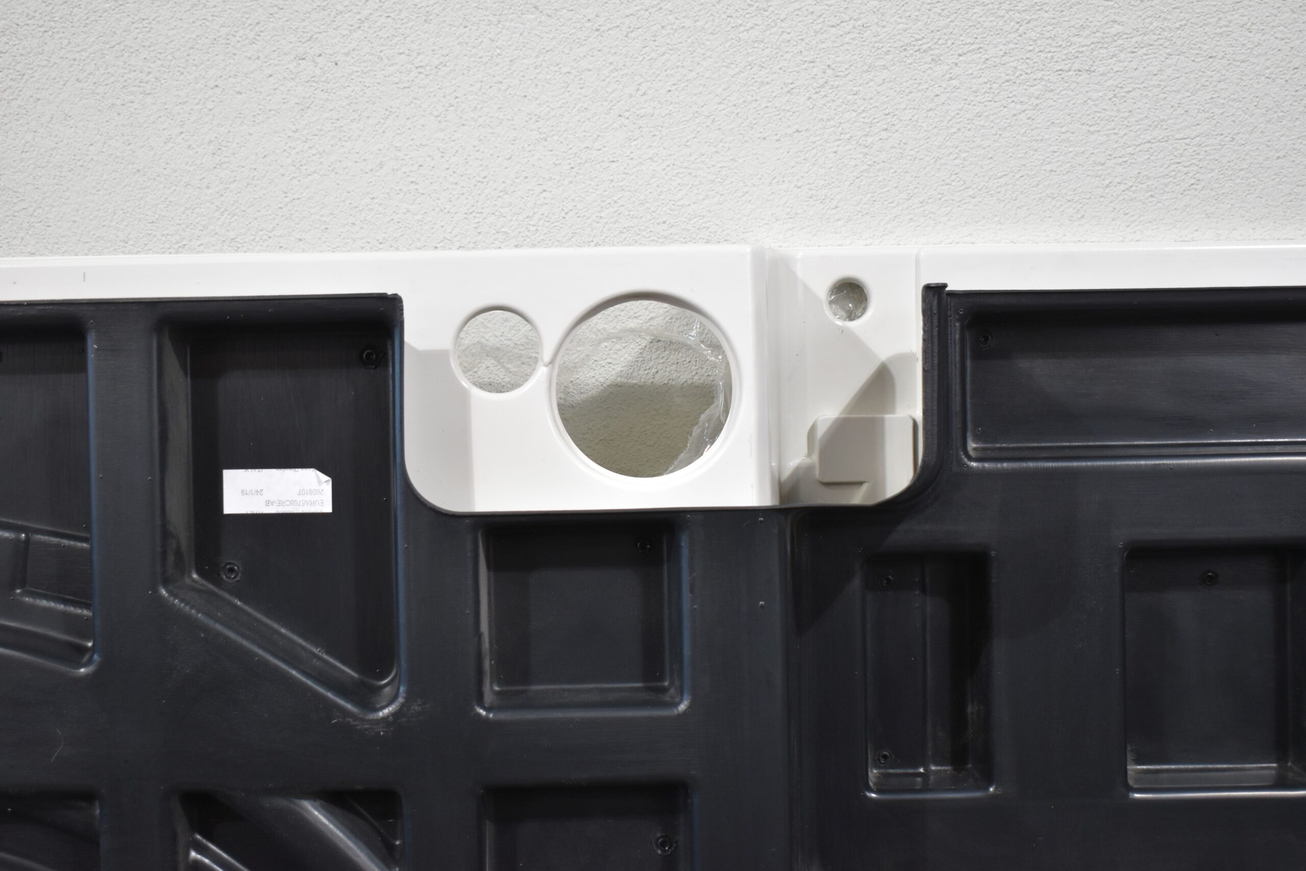 Duschwanne Eura Mobil 1287 x 885 mm CRE/ABS Galleno Plastic – Bild 9