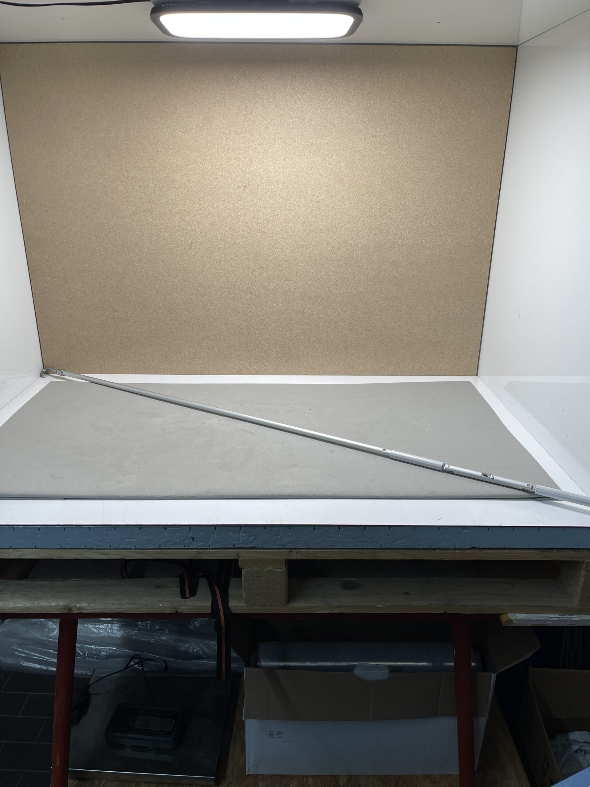 Fiamma Markisenkurbel silber/weiß 138 cm