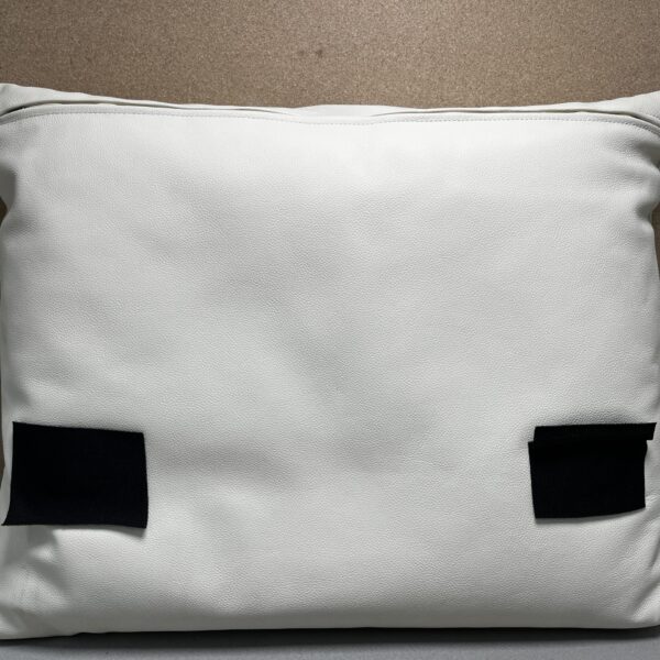 Niesmann & Bischoff Echtlederkissen mit Klett 60x50cm