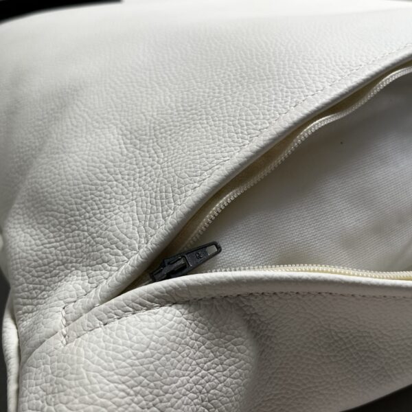 Niesmann & Bischoff Echtlederkissen mit Klett 60x50cm