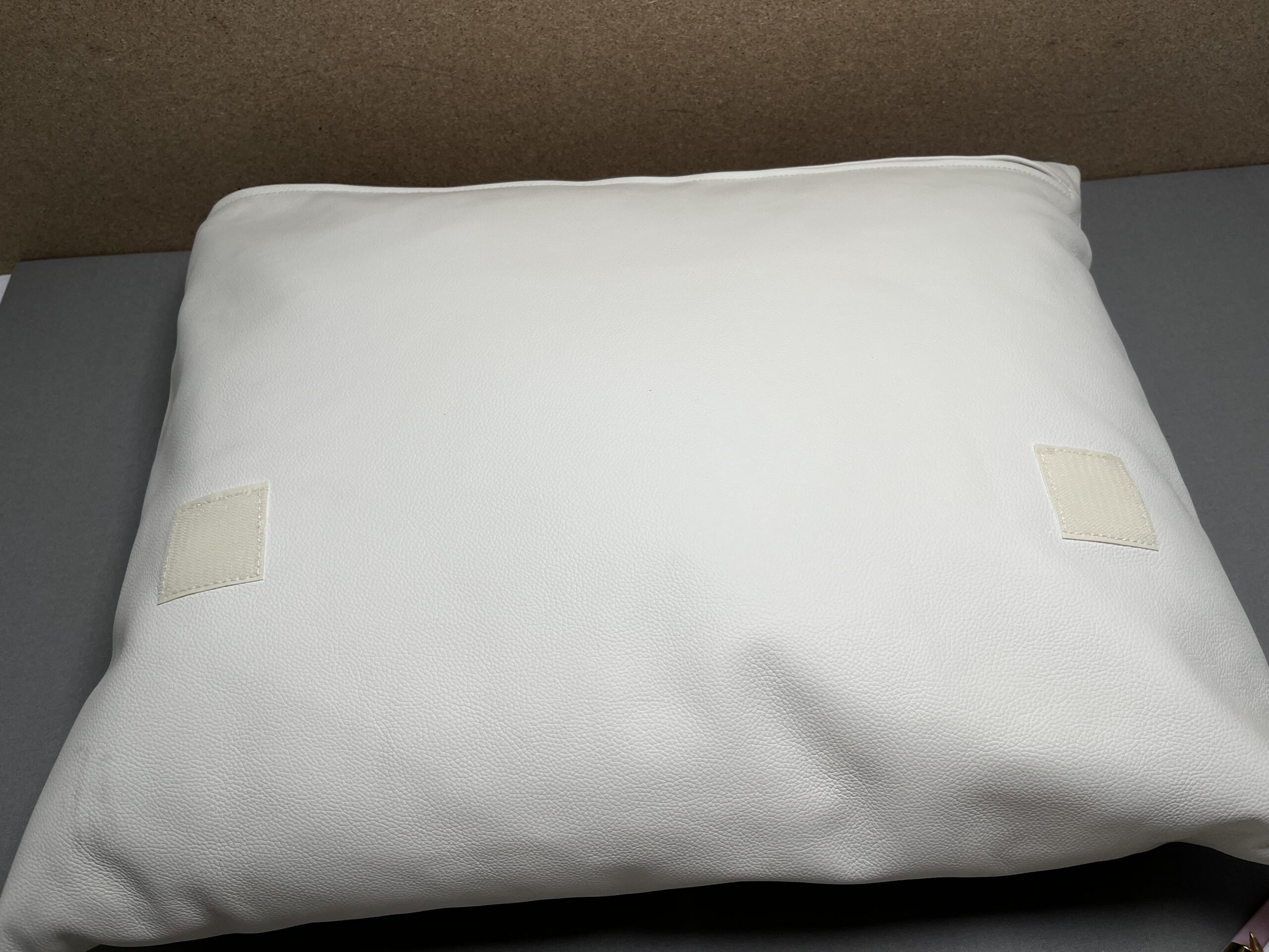 Niesmann & Bischoff Echtlederkissen mit Klett 60x50cm