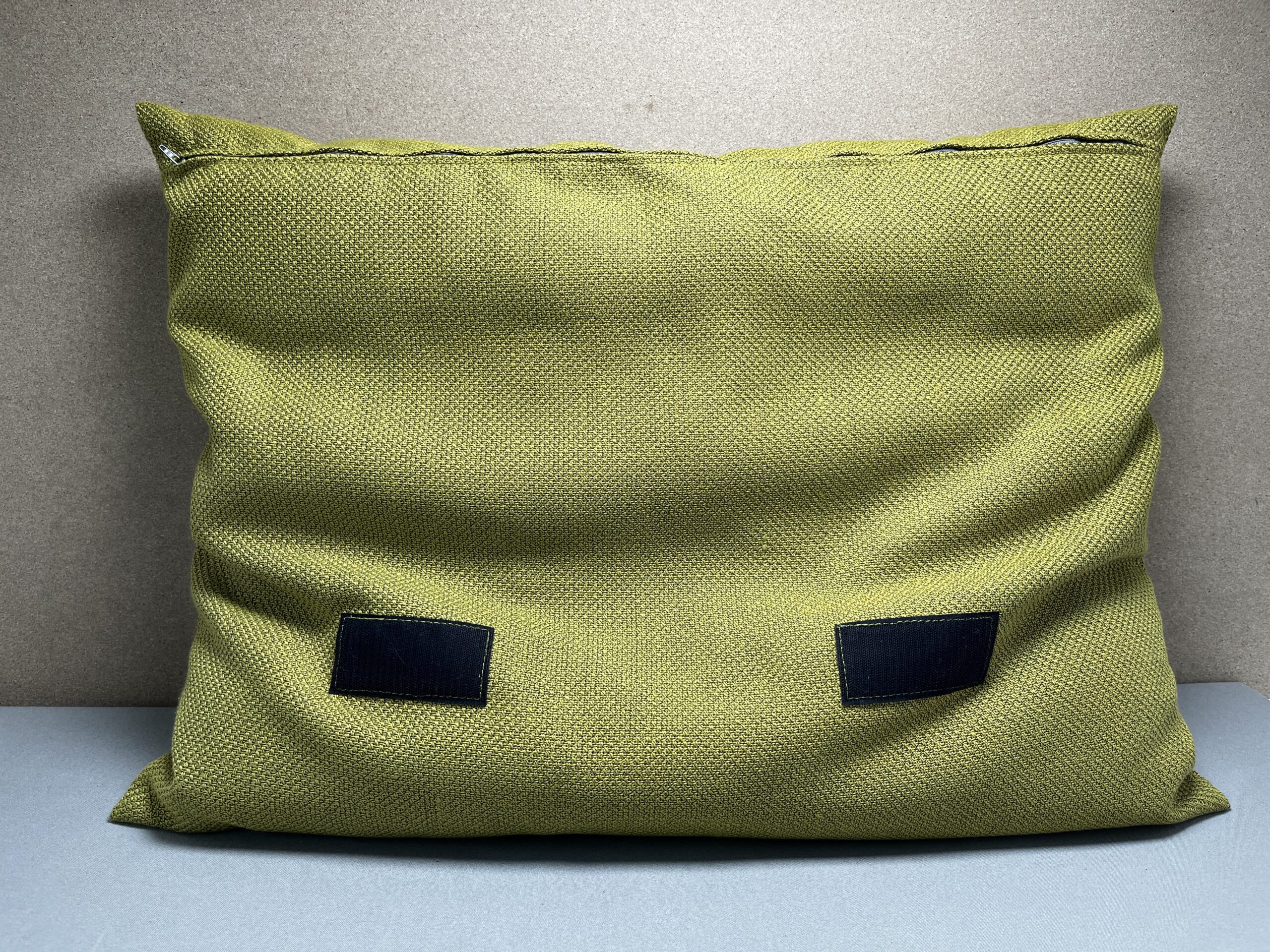 Niesmann & Bischoff Kissen mit Klett Apfelgrün 57x75cm