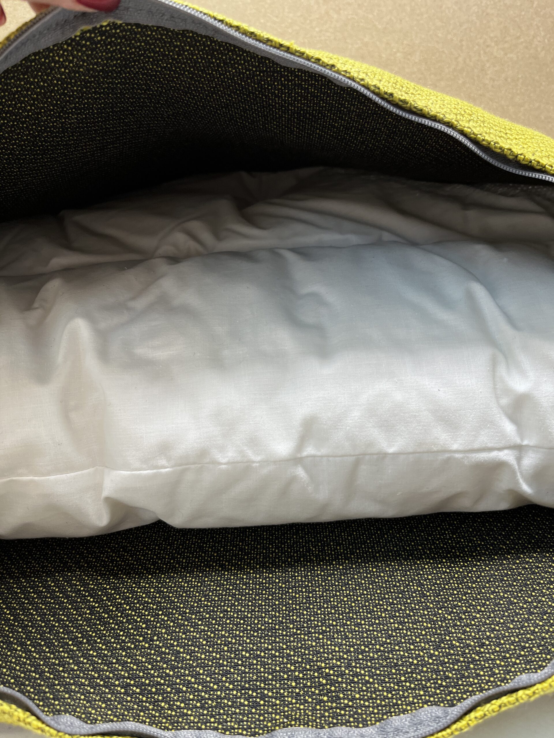 Niesmann & Bischoff Kissen mit Klett Apfelgrün 57x75cm