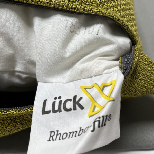 Niesmann & Bischoff Kissen mit Klett Apfelgrün 57x75cm