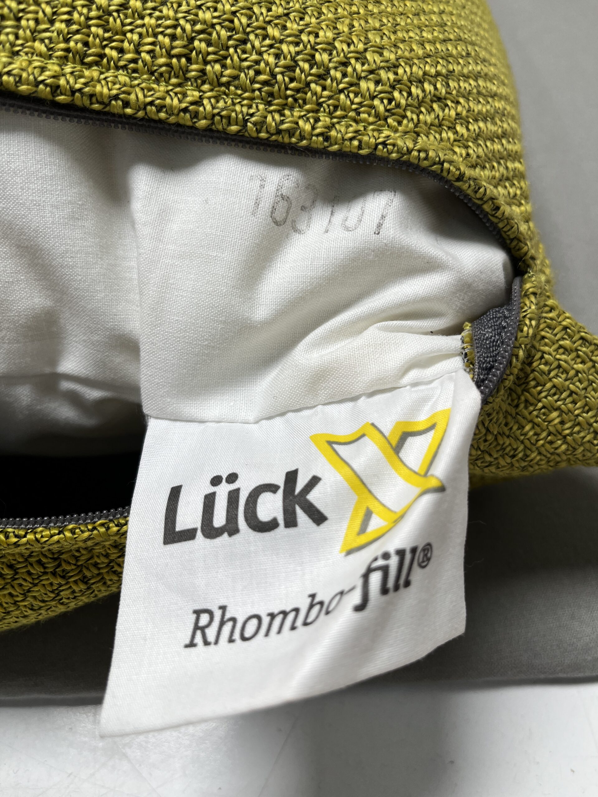 Niesmann & Bischoff Kissen mit Klett Apfelgrün 57x75cm