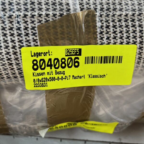 Niesmann & Bischoff Kissenset schwarz weiß Strukturstoff 60x47cm