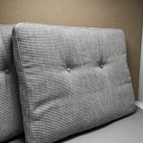Niesmann & Bischoff Kissenset schwarz weiß Strukturstoff 60x47cm