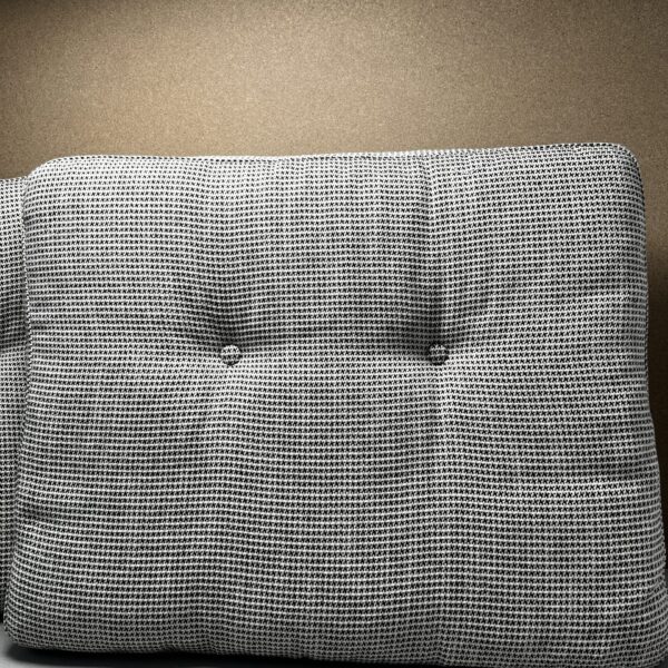 Niesmann & Bischoff Kissenset schwarz weiß Strukturstoff 60x47cm