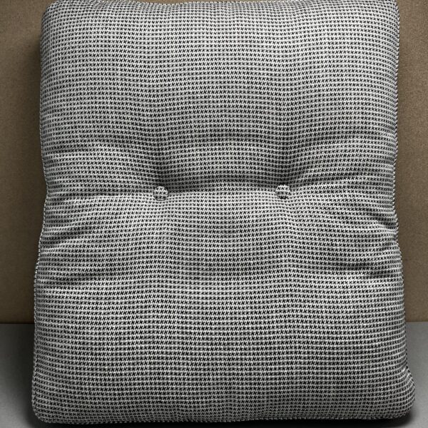 Niesmann & Bischoff Kissen schwarz weiß Strukturstoff 48x56cm