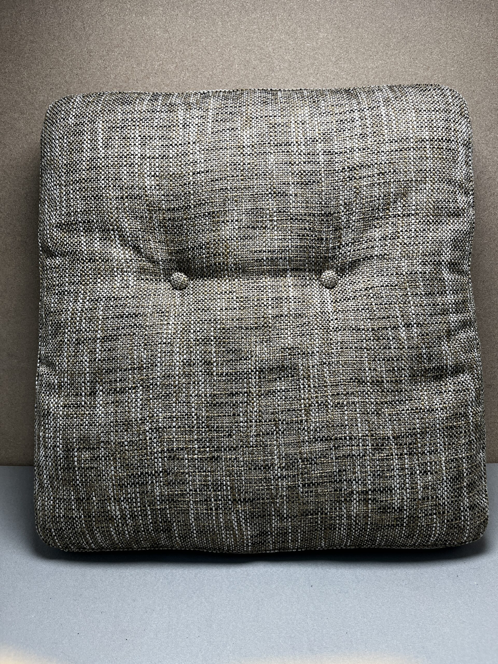 Niesmann & Bischoff Kissen braun beige Strukturstoff 47x50x8cm