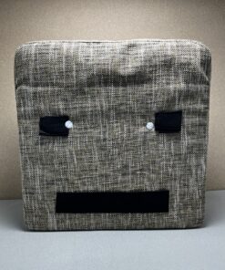 Niesmann & Bischoff Kissen braun beige Strukturstoff 50x50x18/8cm