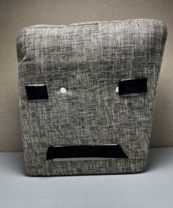 Niesmann & Bischoff Kissen braun beige Strukturstoff 40/48x50x18/8cm