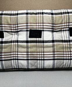 Niesmann & Bischoff Kissenset Arto 88EK Klassik braun beige Strukturstoff