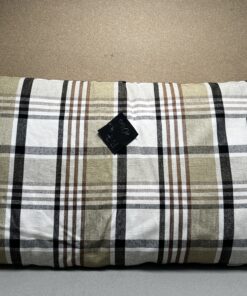 Niesmann & Bischoff Kissen kariert Tartan beige braun schwarz 83x48x8cm