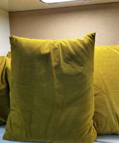 Niesmann & Bischoff Kissenset Flair Basic 800iL Modern Senfgelb