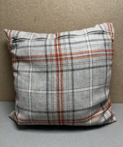 Niesmann & Bischoff Kissen Zierkissen kariert Tartan Hellgrau Weiß Apfelgrün 38x38cm