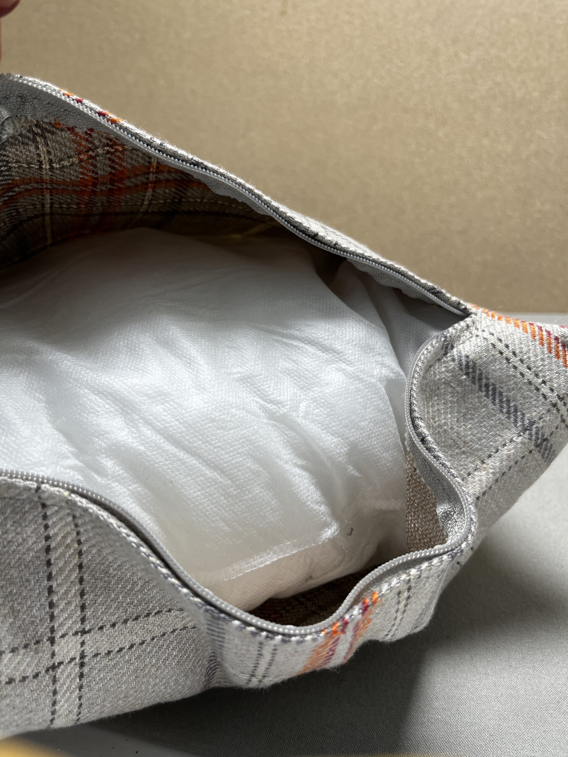 Niesmann & Bischoff Kissen Zierkissen kariert Tartan Hellgrau Weiß Apfelgrün 38x38cm