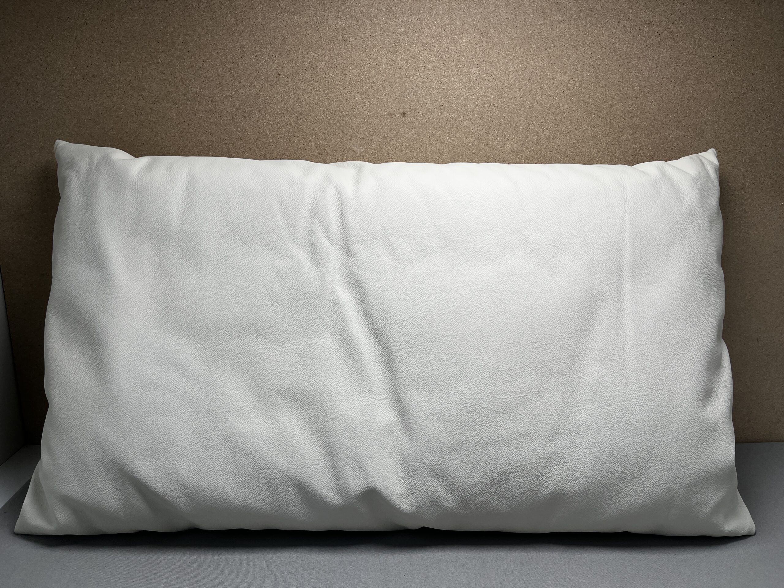 Niesmann & Bischoff Echtlederkissen Creme 87x51cm