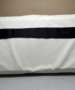 Niesmann & Bischoff Echtlederkissen Creme 87x51cm