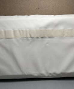 Niesmann & Bischoff Echtlederkissen Creme 87x51cm