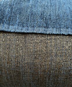 Meterware Polsterstoff Möbelstoff braun blau Breite 140cm 10 Meter