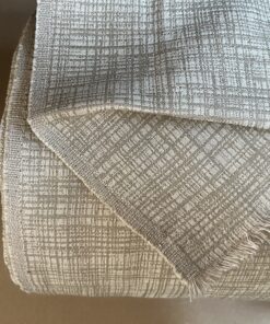 Meterware Polsterstoff Möbelstoff creme beige gemustert 10 Meter