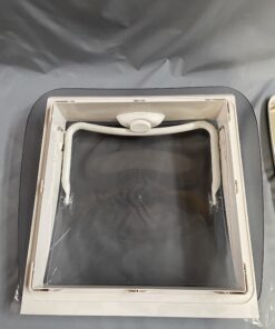 Dometic Mini Heki, Dachhaube für Ausschnitt 40 x 40 cm mit Zwangsbelüftung