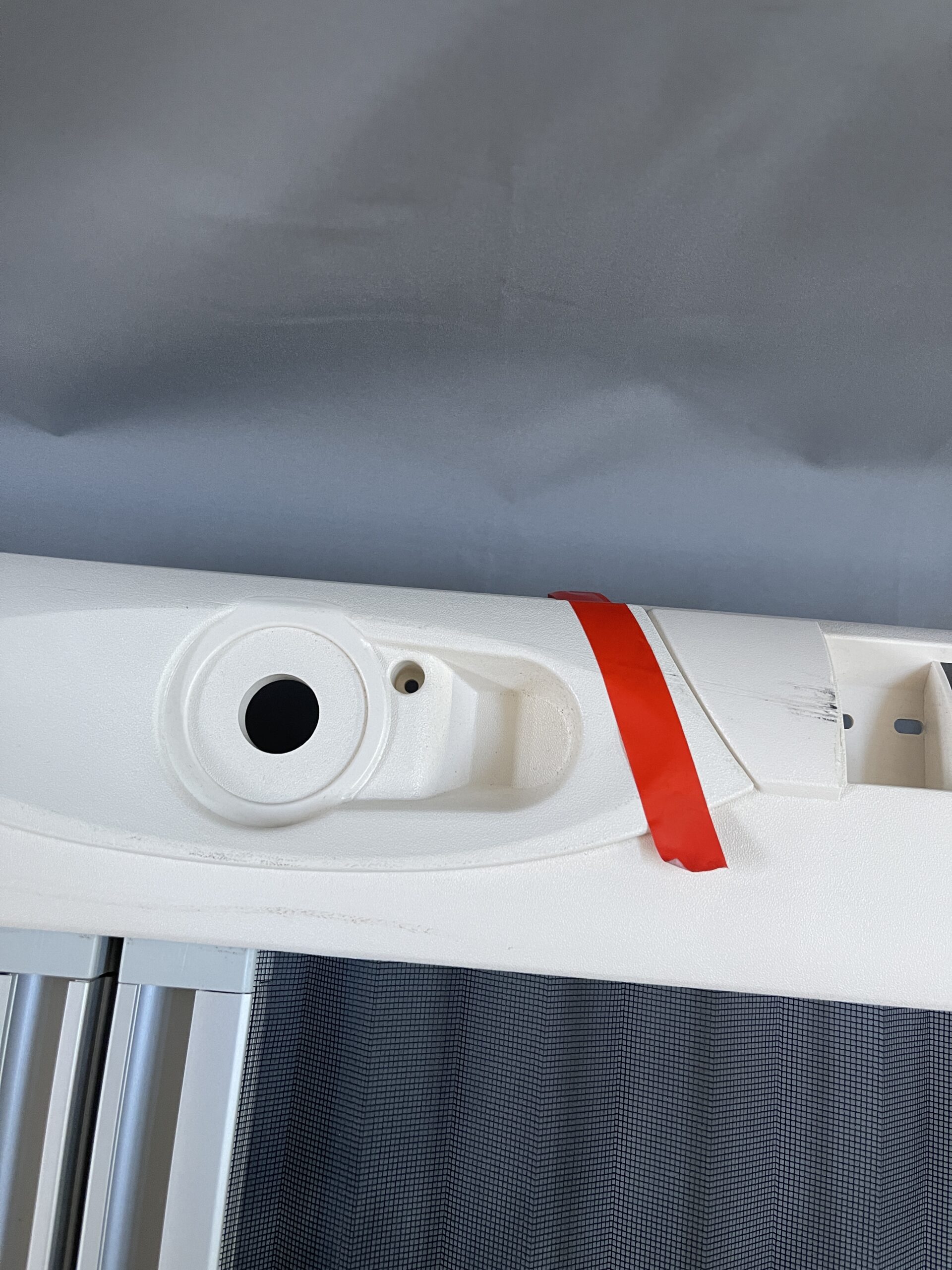 Dometic Innenrahmen für Heki 3 Dachhaube ohne Kurbel, Gitter, Schrauben