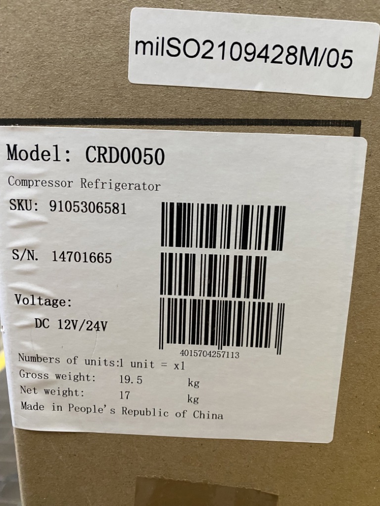 Dometic Kompressor-Kühlschrank CRD0050 Neu – Bild 8